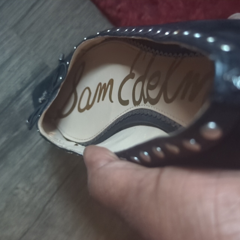 Sam Edelman Black Studded Flats - Picture 5 of 5